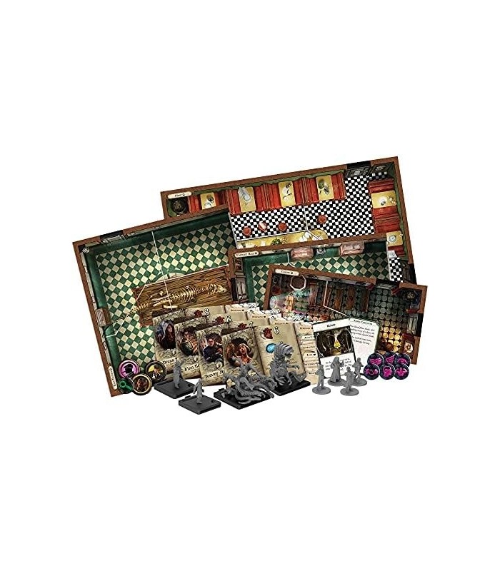 Jogo de tabuleiro Mansions of Madness Streets of Arkham EXPANSÃO | Jogo de Terror | Jogo de tabuleiro misterioso para adolescent