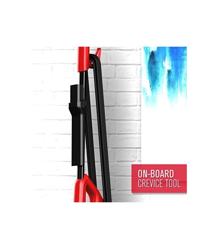 Aspirador de pó Dirt Devil Simpli-Stik, aspirador de mão e bastão 3 em 1, pequeno e sem saco, SD20000RED, vermelho