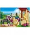 PLAYMOBIL Estábulo para Cavalos com Conjunto de Edifícios Araber Multi