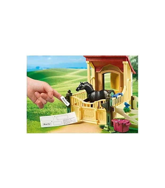PLAYMOBIL Estábulo para Cavalos com Conjunto de Edifícios Araber Multi