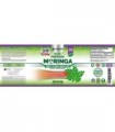 Moringa Oleifera 180 Cápsulas ' 100% Pó de Folha Pura ' Fornecimento de 3 meses ' Não OGM e Sem Glúten ' Suplemento Superaliment