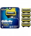 Recargas de lâmina de barbear Gillette ProGlide Shield Mens, 4 unidades, escudos contra irritação da pele