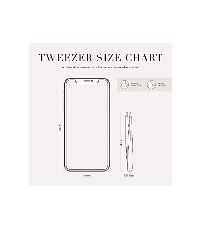 Tweezerman exclusivo Moon Dust Slant Tweezer