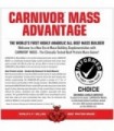 MuscleMeds Carnivor Mass Diet Supplement, Vanilla Caramel, 5,93 libras (002658)