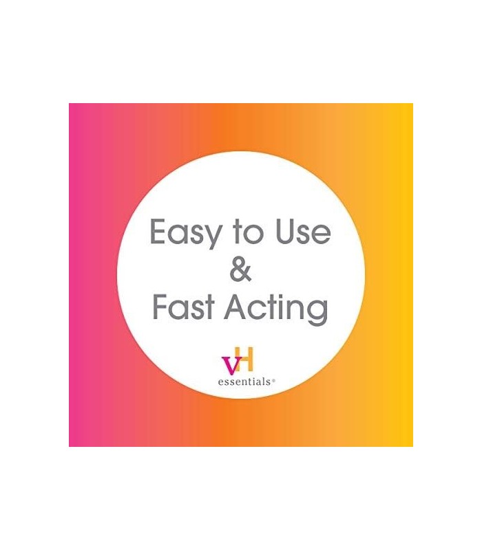 Tratamento de Odor Vaginal vH Essentials - Supositórios Vaginais com pH Balanceado - 6 Comprimidos Com Aplicador, Branco, (667-0