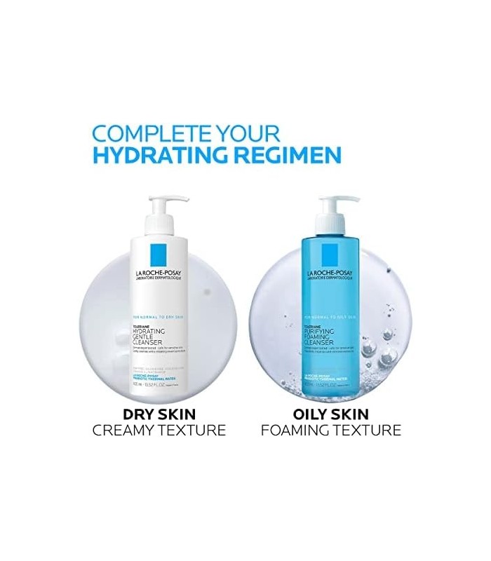 La Roche-Posay Toleriane Hidratante Facial Reparação Dupla, Creme Facial Hidratante Diário com Ceramida e Niacinamida para Todos