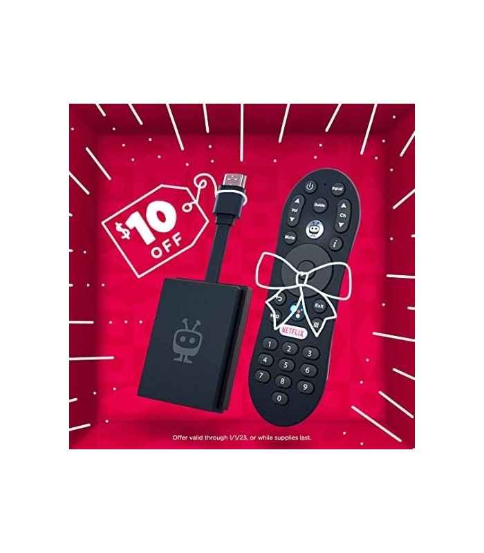 TiVo Stream 4K ' Todos os aplicativos de streaming e TV ao vivo em uma tela ' 4K UHD, Dolby Vision HDR e Dolby Atmos Sound ' Ali