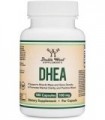 Suplementos duplos de madeira DHEA 100 mg ' 180 cápsulas - Testado por terceiros, fabricado nos EUA (Força máxima, Fornecimento