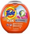 Tide PODS Plus Downy 4 em 1 HE Turbo sabão em pó, aroma fresco de abril, banheira de 61 contagens - a embalagem pode variar