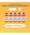 Probióticos Renew Life para mulheres, 25 bilhões de CFU garantidos, suplemento probiótico para saúde vaginal e imunológica, está