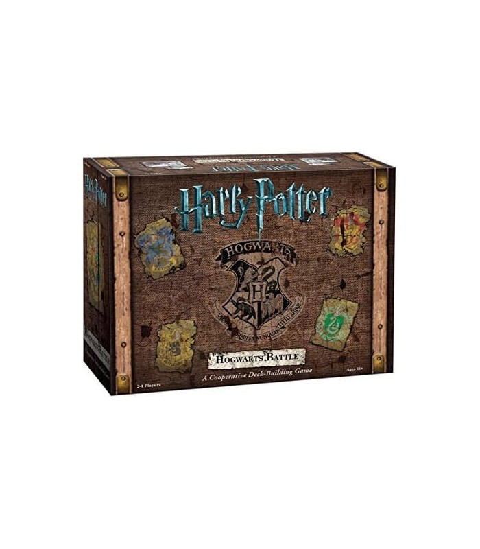 Harry Potter Hogwarts Battle Cooperativa Deck Building Card Game | Mercadoria oficial licenciada de Harry Potter | Jogo de Tabul