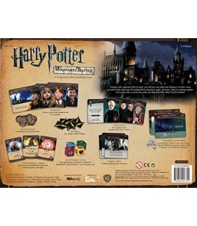 Harry Potter Hogwarts Battle Cooperativa Deck Building Card Game | Mercadoria oficial licenciada de Harry Potter | Jogo de Tabul