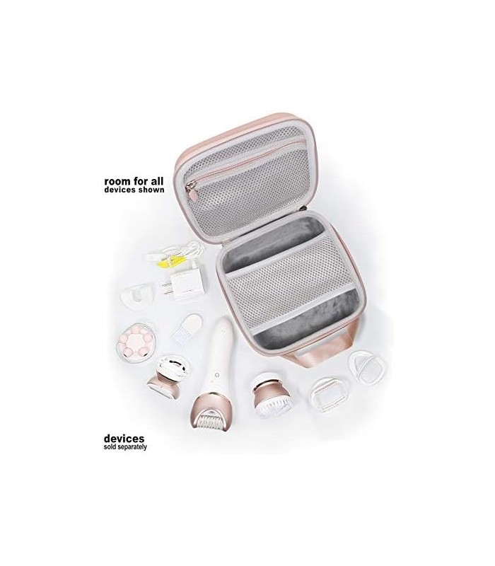 Estojo para depilador feminino para depilador a úmido e seco avançado Philips Satinelle, Bre650, depilação permanente Deess, dep