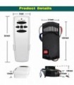 Kit de receptor e controle remoto de ventilador de teto universal, substituição de Hunter, Hampton Bay, Harbor Breeze, 3 velocid
