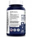 Pterostilbene 150mg 180 Cápsulas Vegetais (Sem OGM e Sem Glúten)