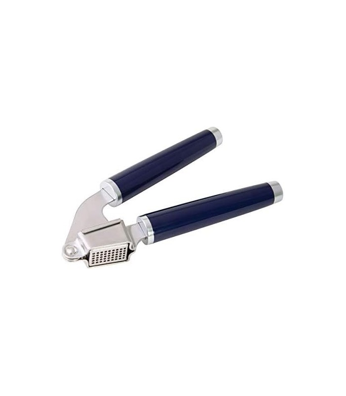 KitchenAid Classic Garlic Press, 7,68 polegadas, azul cobalto