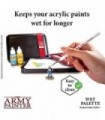 Paleta molhada do pintor do exército para pintura acrílica e paleta de papel Hydro Pack - Paleta úmida premium para miniaturas c