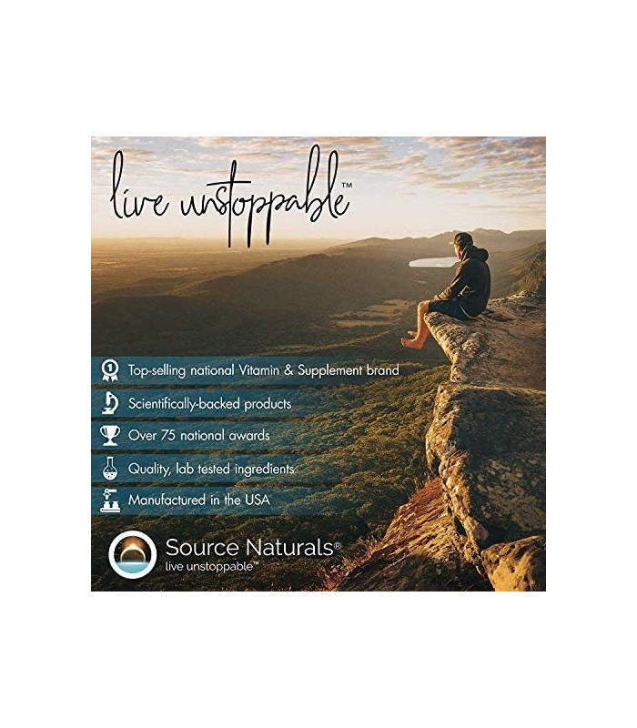 Source Naturals DMAE, bitartarato de dimetilaminoetanol - suporta concentração mental - 200 comprimidos