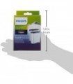 pacote de 2 filtros Philips Saeco AquaClean,