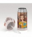 THERMOS FUNTAINER 12 onças de aço inoxidável isolado a vácuo garrafa de palha infantil, princesa