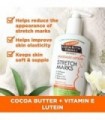 Kit completo de cuidados com a pele para estrias e gravidez com fórmula de manteiga de cacau Palmers