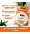 Kit completo de cuidados com a pele para estrias e gravidez com fórmula de manteiga de cacau Palmers