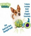 Wobble Wag Ball, brinquedo interativo para cães, sons divertidos quando rolado ou sacudido, animais de estimação sabem tudo, com