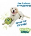 Wobble Wag Ball, brinquedo interativo para cães, sons divertidos quando rolado ou sacudido, animais de estimação sabem tudo, com