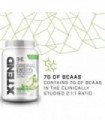 XTEND BCAA Powder Smash Apple | Bebida de Recuperação Muscular Pós-Treino Sem Açúcar com Aminoácidos | 7g BCAAs para homens e mu