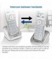 VTech VS112-17 DECT 6.0 Bluetooth Expansível Telefone Sem Fio para Casa com Secretária Eletrônica, Bloqueio de Chamadas, Identif