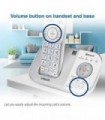 VTech VS112-17 DECT 6.0 Bluetooth Expansível Telefone Sem Fio para Casa com Secretária Eletrônica, Bloqueio de Chamadas, Identif