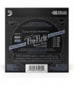 DAddario Guitar Strings - Pro-Arte Classical Guitar Strings - EJ45TT-3D Dynacore - Envoltório banhado a prata, Dynacore composto