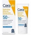 CeraVe Protetor Solar 100% Mineral FPS 50 | Protetor Solar Facial com Óxido de Zinco e Dióxido de Titânio para Peles Sensíveis |
