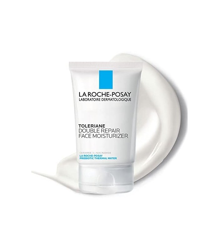 La Roche-Posay Toleriane Hidratante Facial Reparação Dupla, Creme Facial Hidratante Diário com Ceramida e Niacinamida para Todos