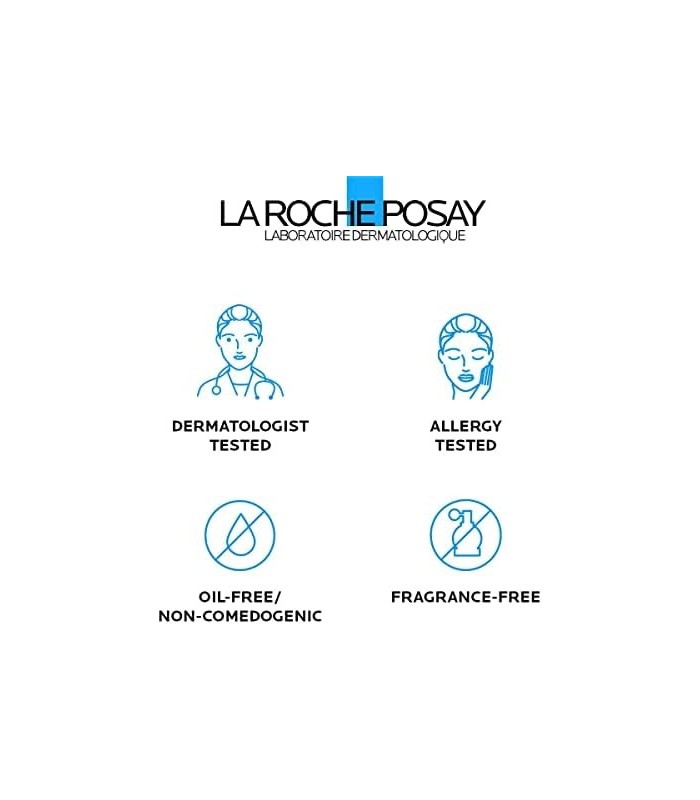 La Roche-Posay Toleriane Hidratante Facial Reparação Dupla, Creme Facial Hidratante Diário com Ceramida e Niacinamida para Todos