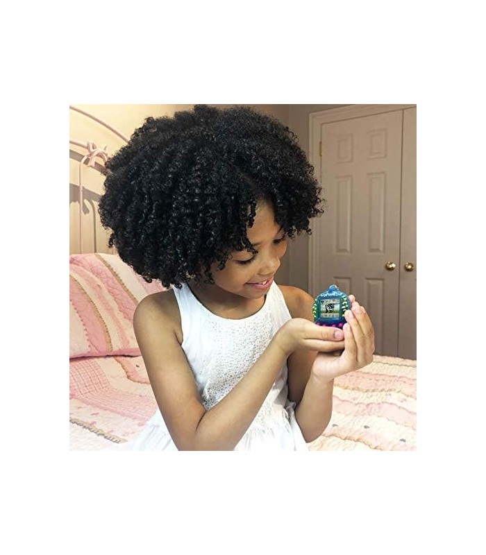 Pets Angelic Unicorn Virtual Animal Pet Toy, Edição de Colecionador Atualizada, Novo Concha de Habitação Azul Aqua Brilhante, Pa