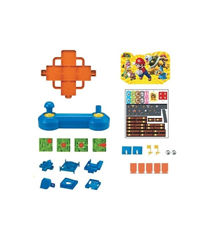 EPOCH Super Mario Maze Game Deluxe de, Jogo de ação de mesa para um jogador para maiores de 4 anos, Multi