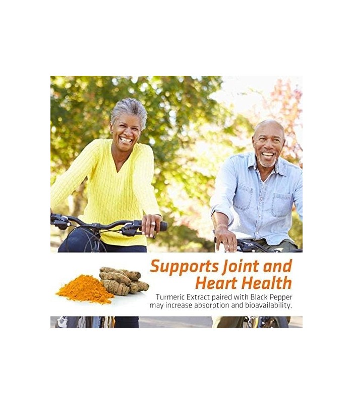 Cúrcuma Curcumina com BioPerine & Gengibre 95% Curcuminóides 1950mg - Suporte Inflamatório Natural das Articulações, Pimenta Pre