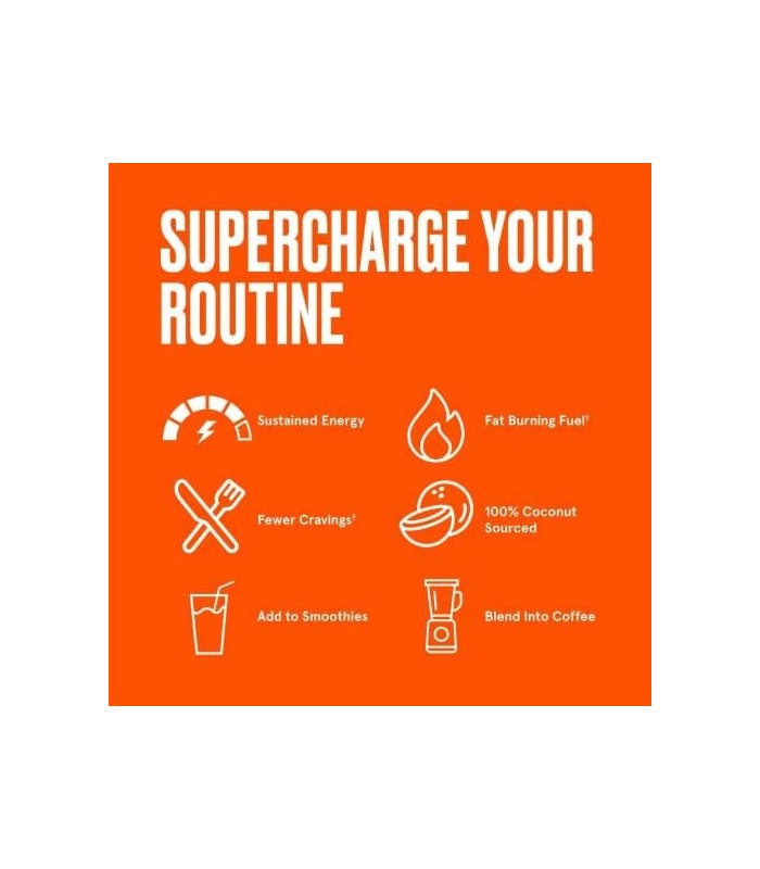 óleo Brain Octane C8 MCT à prova de balas, 16 onças, suplemento cetônico para energia sustentada e menos desejos