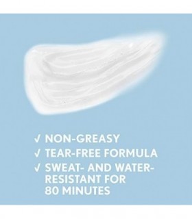 Aveeno Kids Protetor solar em bastão mineral de proteção contínua para pele sensível SPF 50, 100% óxido de zinco para rosto e co