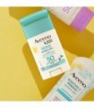 Aveeno Kids Protetor solar em bastão mineral de proteção contínua para pele sensível SPF 50, 100% óxido de zinco para rosto e co