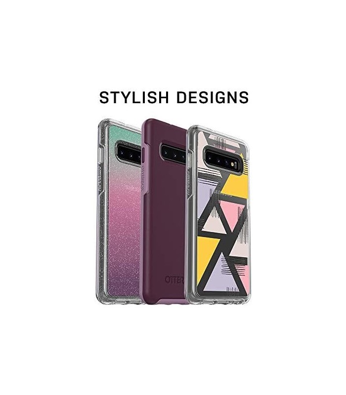 Capa OtterBox SYMMETRY SERIES para Galaxy S10+ - Embalagem de varejo - PRETA