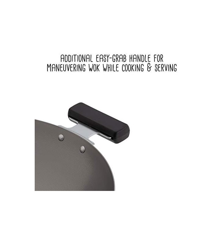 Joyce Chen Wok de Fundo Plano, Padrão, Metal