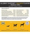 Pet Honesty Dog Allergy Relief Chews, Omega 3 Salmon Fish Oil Probiotic Supplement for Anti-Itch, Hot Spots, and Seasonal Allerg