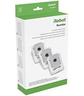 Peças de reposição autênticas iRobot - Sacos automáticos de eliminação de sujeira de base limpa, compatíveis com todos os modelo