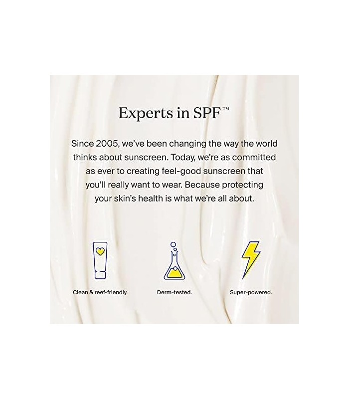 Supergoop! Glow Stick, 0,70 oz - SPF 50 PA ++++ Protetor solar de óleo seco para rosto e corpo - e hidrata para um brilho saudáv