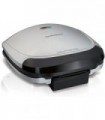 Churrasqueira elétrica interna Hamilton Beach, 6 porções, pratos antiaderentes fáceis de limpar, prata (25371)
