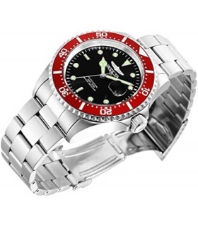 Relógio masculino Invicta 22020 Pro Diver com display analógico de quartzo prata