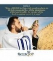 Shofar de Israel 14 - 16: KOSHER SEM ODOR Shofar Chifre de Carneiro | Bocal suave para sopro fácil | Inclui bolsa de veludo, esc