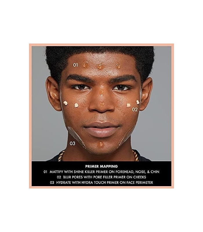 NYX PROFESSIONAL MAKEUP Primer de preenchimento de poros Blurring, Vegan Face Primer